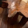 Vintage Tree log table solid wood Image 7