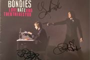 PRICE DROP! The Von Bondies - Love Hate And Then There's You. Fully autographed limited 2009 first pressing on pink vinyl. Bargain.