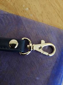 Leather Bag Tag / Brand New