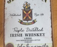 Jameson Whiskey : Metal Sign