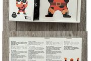 Flying Tiger Wooden Strong Man Balancing Game