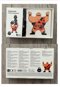 Flying Tiger Wooden Strong Man Balancing Game