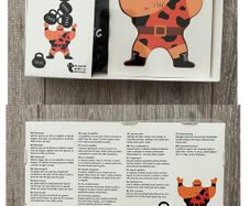 Flying Tiger Wooden Strong Man Balancing Game