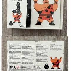 Flying Tiger Wooden Strong Man Balancing Game