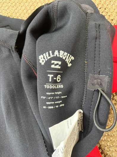 Billabong short wetsuit - age 6