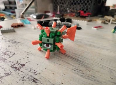 Lego minifigures Minecraft animals creature ancient guardian