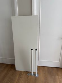IKEA Desk Top (140x60 cm) with 2 Legs