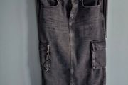 Denim midi skirt size EU 38