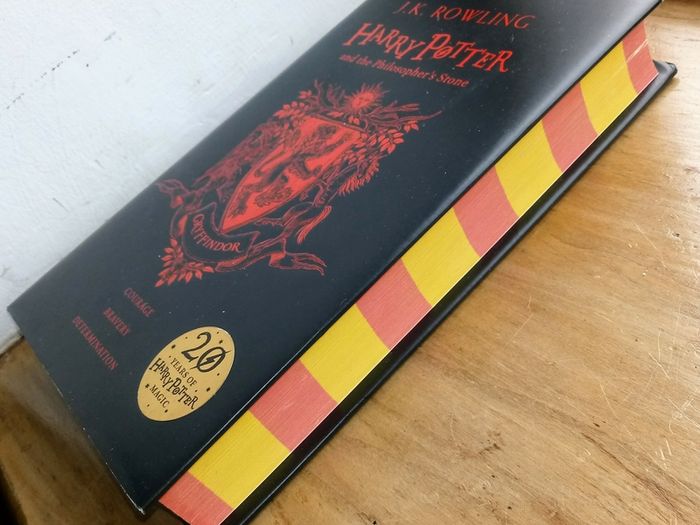 Rare Harry Potter Gryffindor House Edition Harry Potter And The Philosopher's Stone
