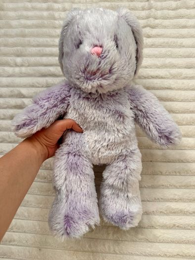 Build A Bear Purple Pawlette Pastel Purple Rabbit Plush approx. 42 cm. Used Please see photos