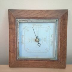 1930s Oak Wall Barometer