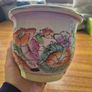 Colourful Vintage Chinoiserie Planter. Jardiniere. Image 4