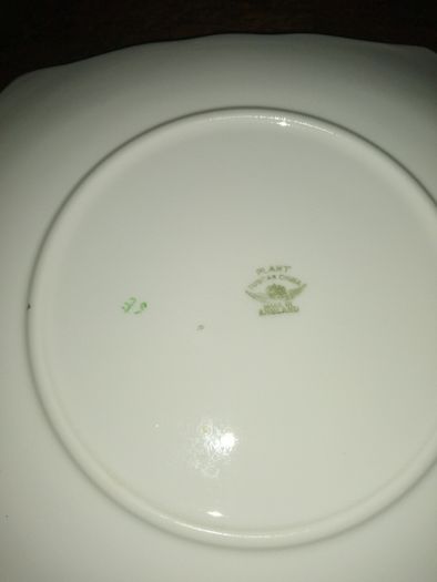 Tuscan porcelain plate