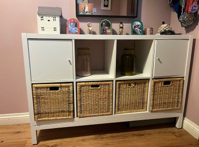 ikea kallax sideboard