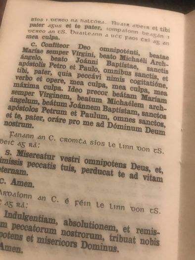 1st Edition-Na Paidreacha Coitianta (1954)