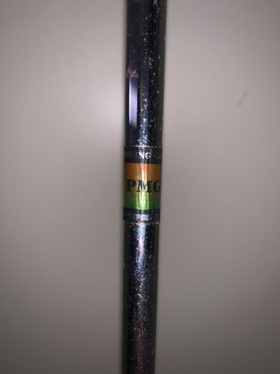 Non branded black putter golf club