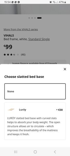 ikea single bed Vihals including bed lats