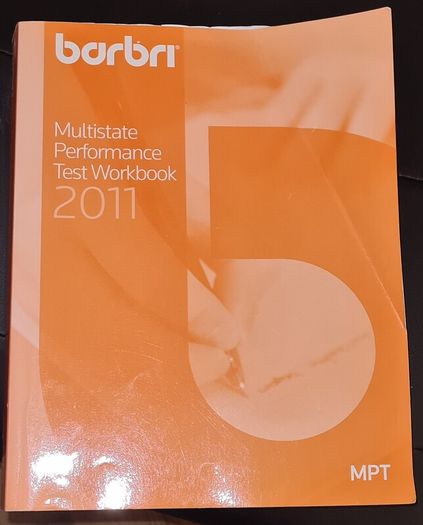 New York State Bar Barbri exam books