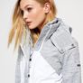 Brand new Superdry women ladies jacket with tags. White and grey. Image 4