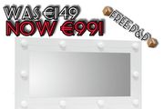 NEW SALE | Mirror Cabinet with LED White 90x31.5x62 cm