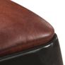 Bar Stools 4 pcs Black Real Leather Image 6