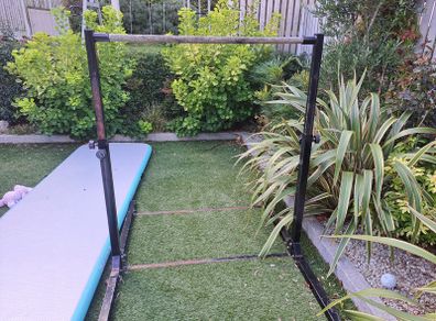 Gymnastics bar