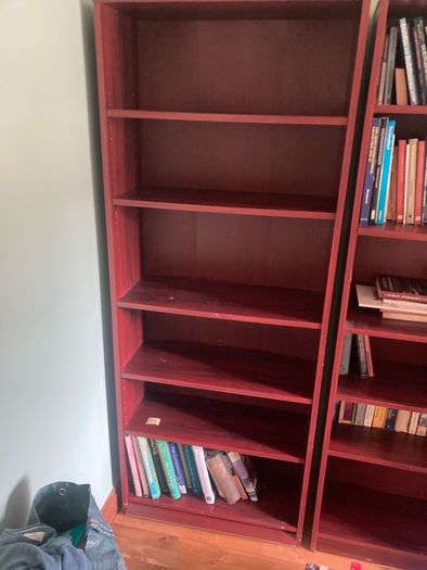 Bookcases x 2 - Bookshelves.
