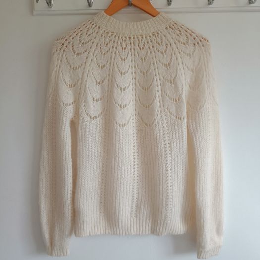 Earlier Sezane La Maille Paris Mohair & Merino Wool Jumper