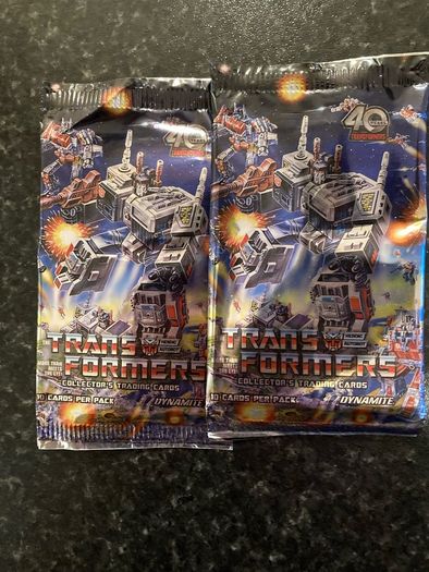 Transformers Cards 40th Anniversary [Dynamite]