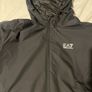 Emporio armani EA7 bomber winter jacket hoodie size XXL BLACK Image 2