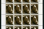 1999 Ireland Irish Actors and Actresses Michael Mac Liamnoir Commemorative Stamp Sheetlet Plate 1A1A Mint Never Hinged (MNH)