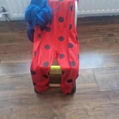 Miraculous Ladybug Costume and wig Ge 5 - 7