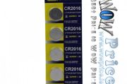 3347 Super 1 Cr2016 Lithium Battery 5 Pcs