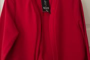 Quiz Red Cropped Jacket