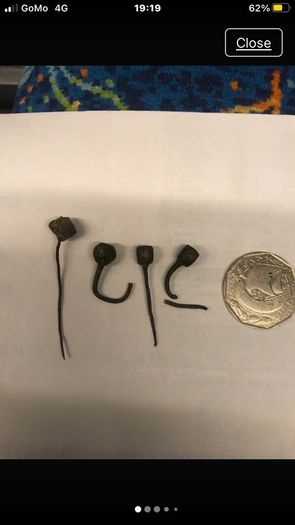 bronze robe pins