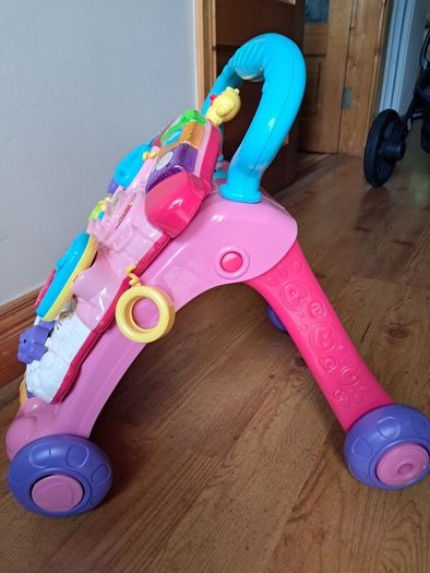 VTech Baby First Steps Baby Walker Pink