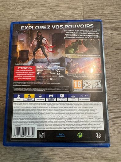 Marvel Avengers ps4