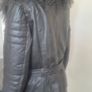leather jacket with fur collar Image 9