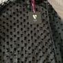 BY VERY Petite Black Chiffon Top Size 10 UK Image 2