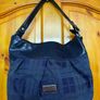 Tommy Hilfiger Navy Monogram Hobo Bag Image 5