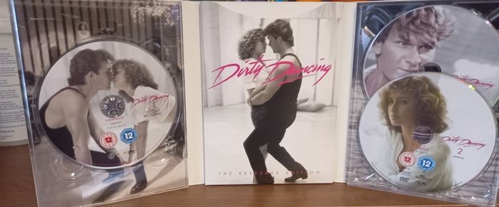 Dirty Dancing Keepsake Edition 2 Dvd + Bluray Patrick Swayze 80s classic