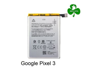 For Google Pixel 3 Replacement Battery 2915mAh 3.85V GO13A-B Battery New