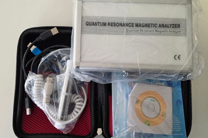 Quantum Resonance Magnetic Analyzer