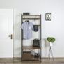 New Vintage Hall Tree Coat Rack Clothing Stand with Shoe Shelf- FREE P&P Image 5