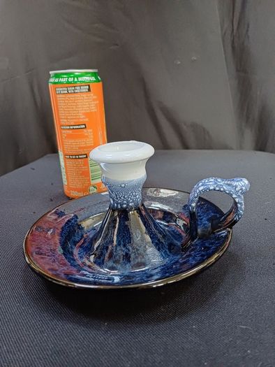 Paul Maloney Pottery candle holder