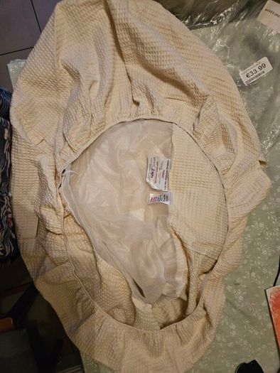 moses basket dressing/cover