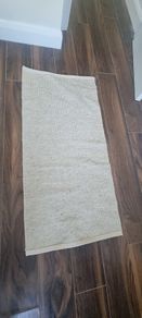 Beige rug