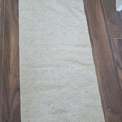 Beige rug