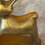 Vintage Brass Reindeer Christmas Stocking Holders Image 5