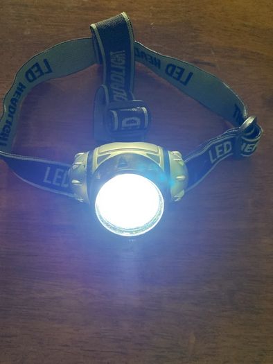 Led head lights straps